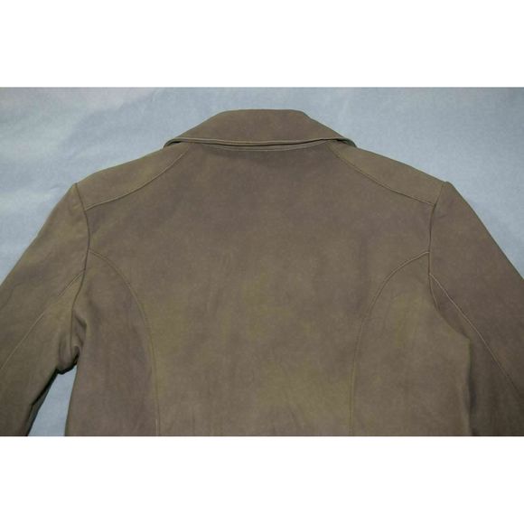 Anthro Burning Torch Leather Jacket sz M Blazer - Picture 6 of 12